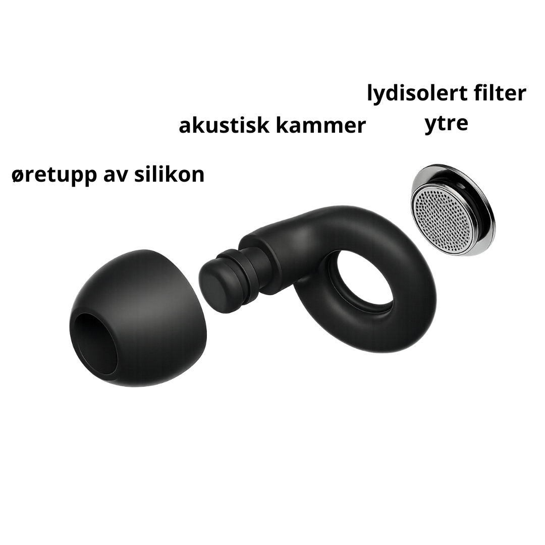 Fennola - Støydempende ørepropper for søvn